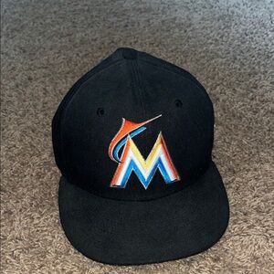 Miami Marlins Fitted Hat